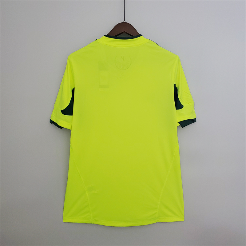 Camiseta Palmeiras Verde fluorescente 2010/11 Retro